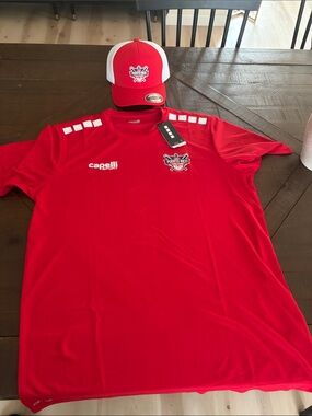 Puerto Rico challenge hat and shirt set new large  baseball shirt